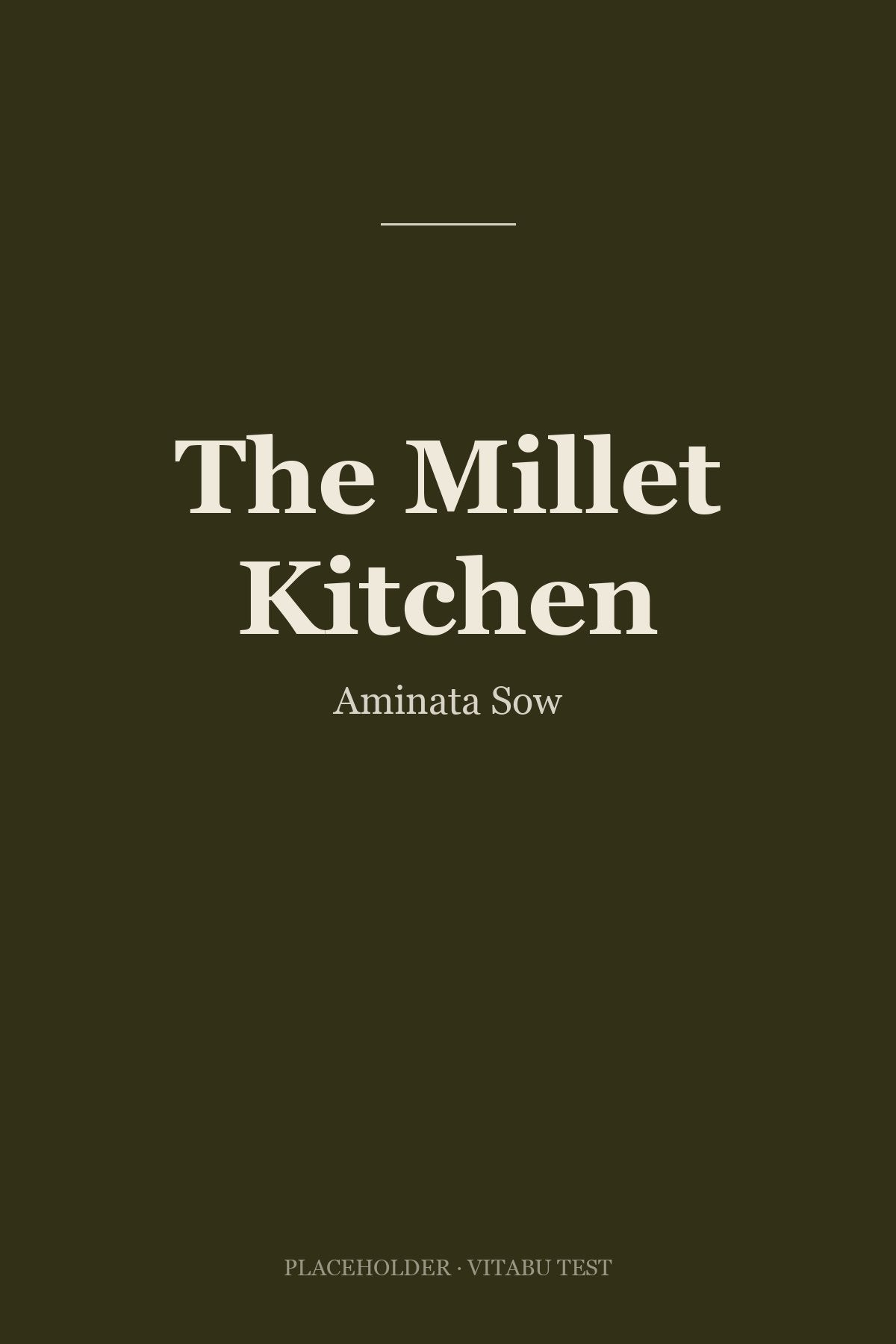 The Millet Kitchen