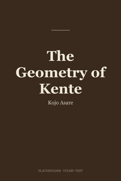 The Geometry of Kente