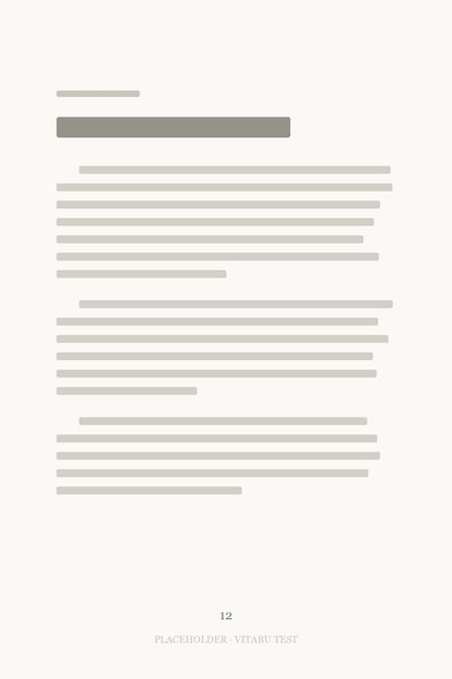 Sample interior page — chapter opening (placeholder)